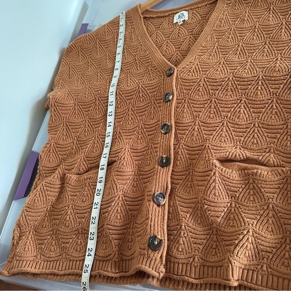 dRA Women’s Enzo Knit Oversized Cardigan Sweater Size Medium - Picture 10 of 16